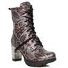 New Rock - MTR001S6 Stiefeletten - Silberfarben/Rot Product image